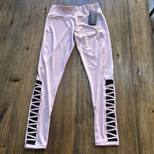 Women’s JGX Performance leggings, pink, NWT, size Medium